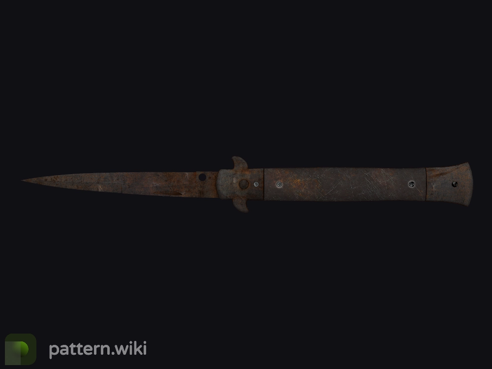 Stiletto Knife Rust Coat seed 861