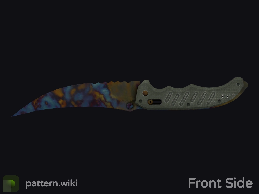 Flip Knife Case Hardened seed 265