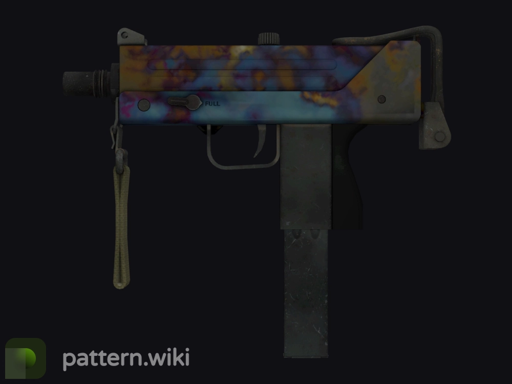 MAC-10 Case Hardened seed 43