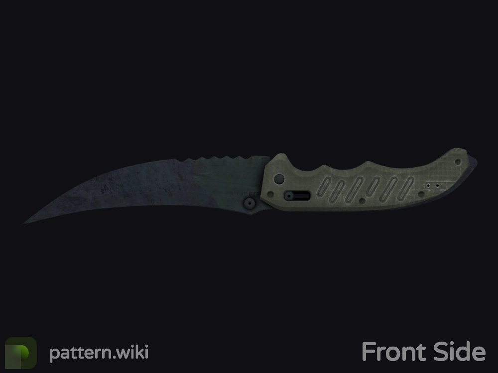 Flip Knife Blue Steel seed 553