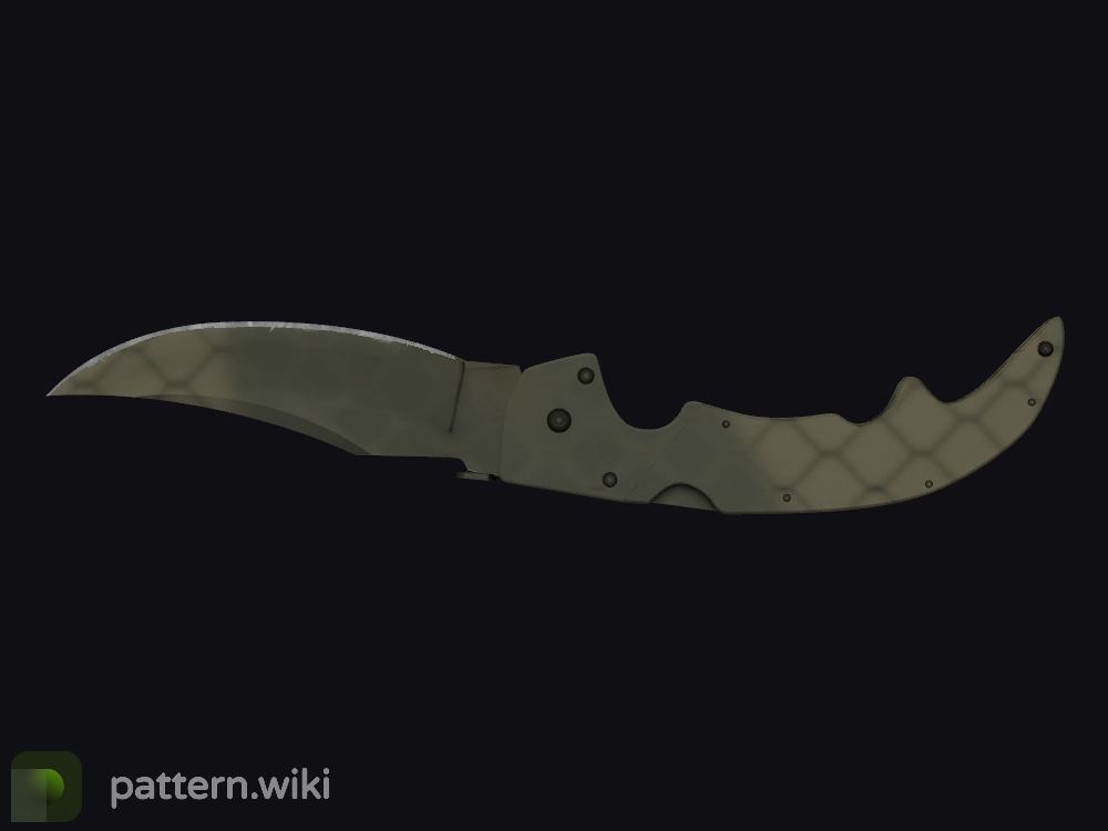 Falchion Knife Safari Mesh seed 285