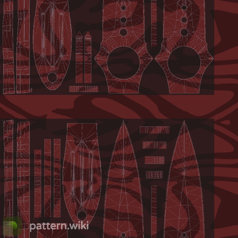 Skeleton Knife Slaughter seed 26 pattern template