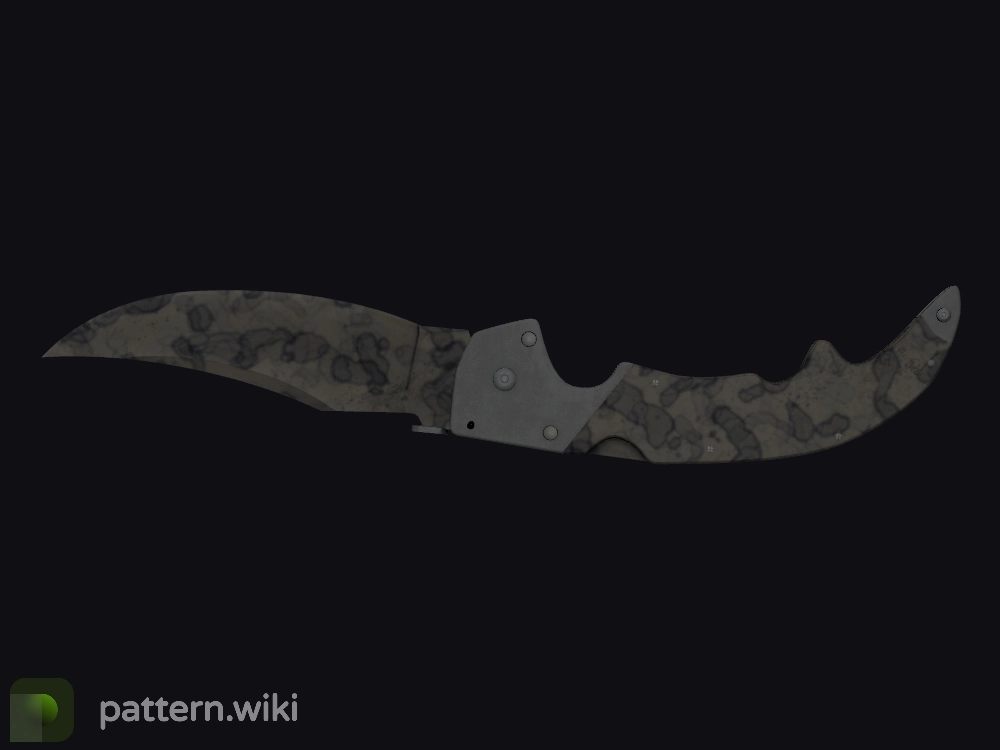 Falchion Knife Stained seed 73