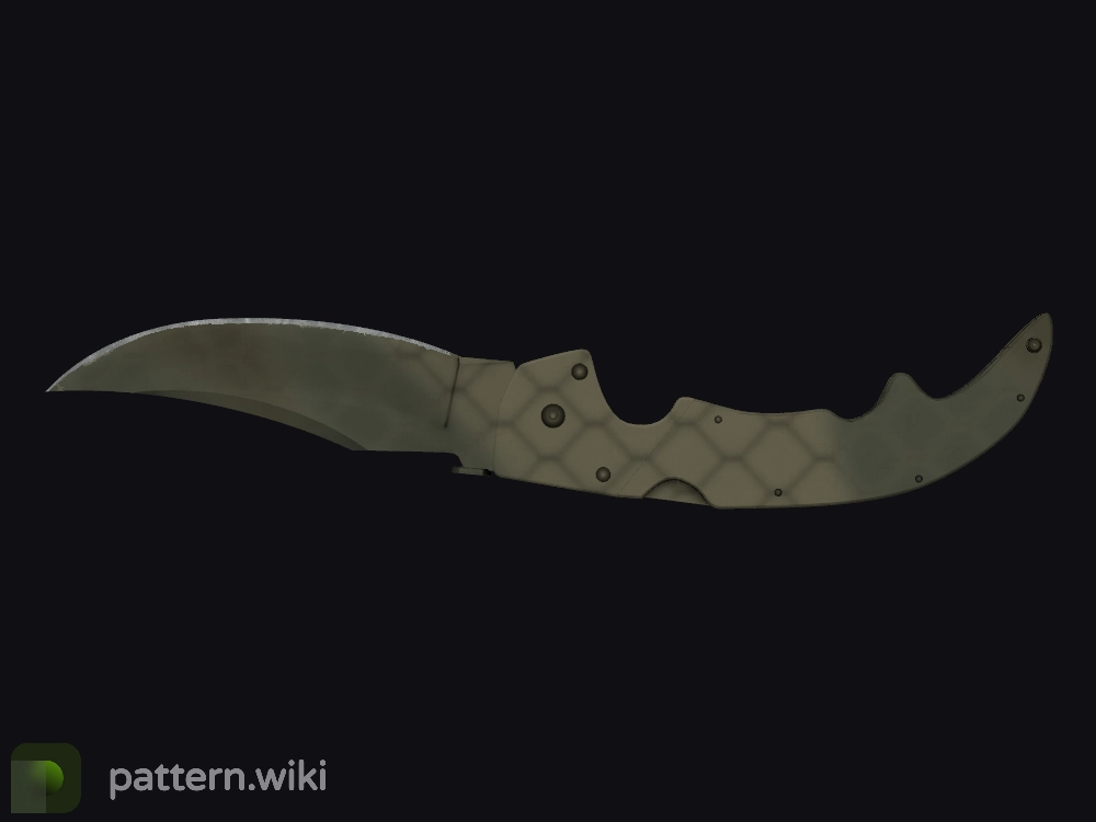 Falchion Knife Safari Mesh seed 134