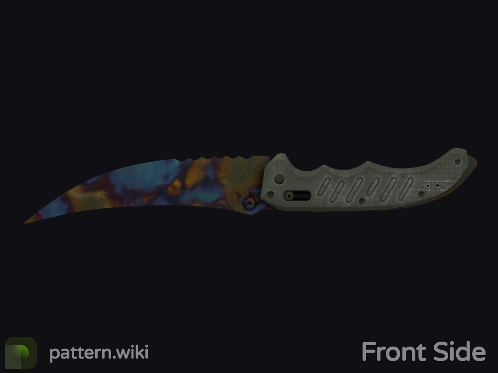 Flip Knife Case Hardened seed 831