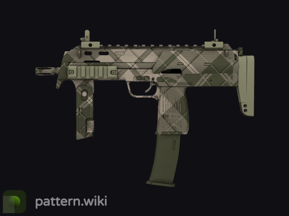 MP7 Olive Plaid seed 908