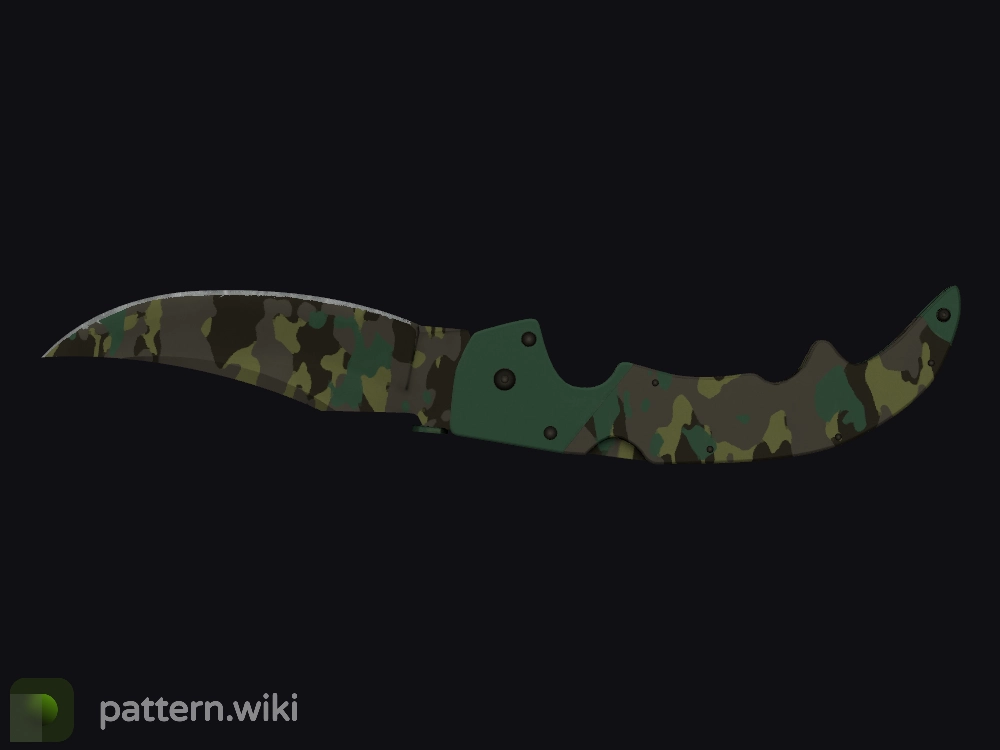 Falchion Knife Boreal Forest seed 181