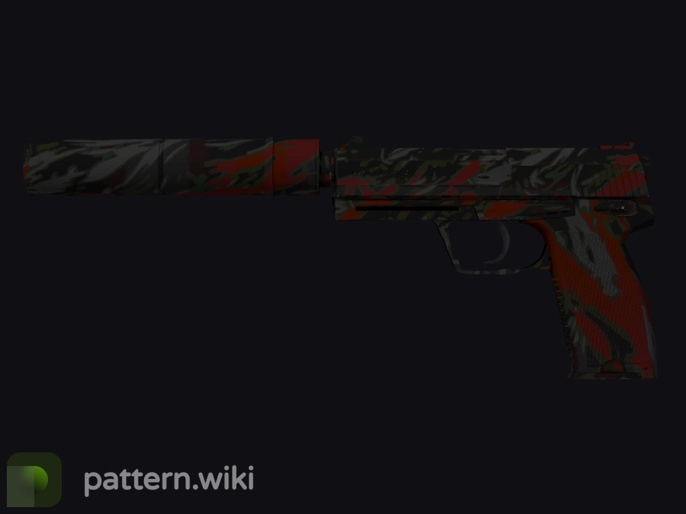 USP-S Blood Tiger seed 28