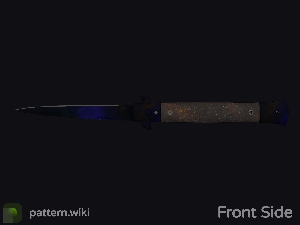 Stiletto Knife Doppler seed 124