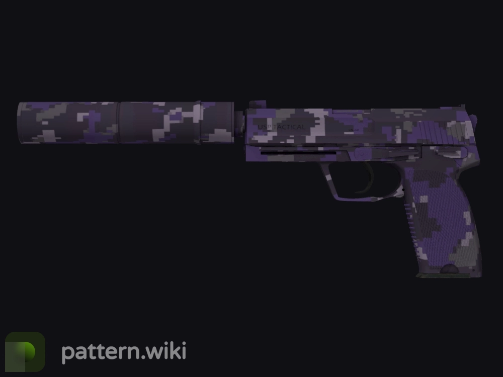 USP-S Purple DDPAT seed 21