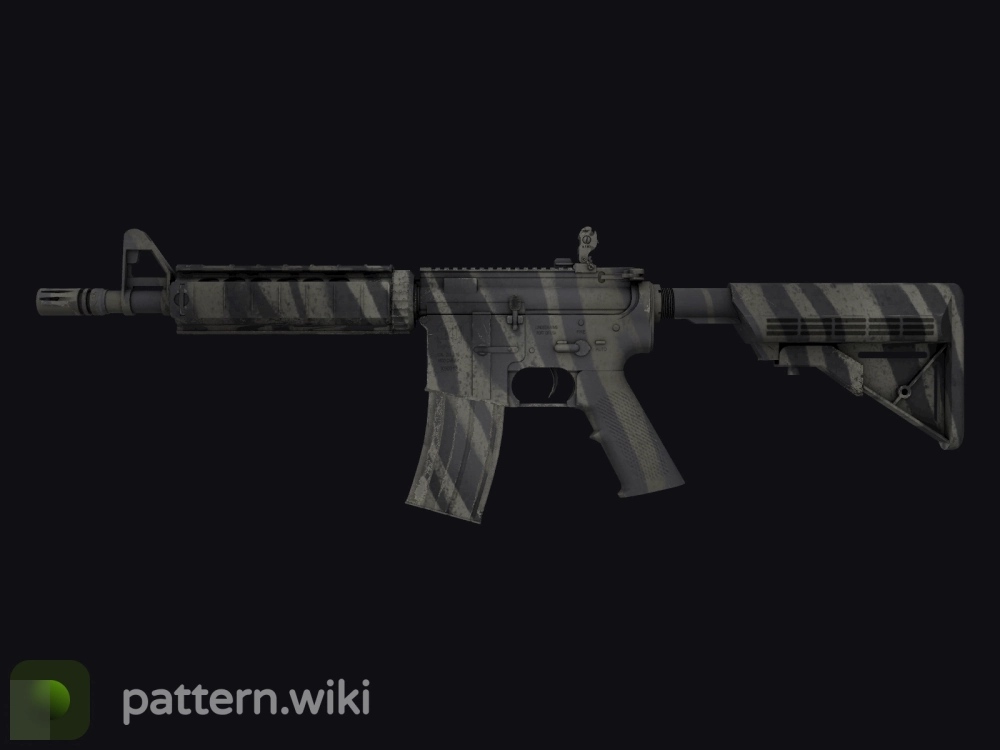 M4A4 Faded Zebra seed 924