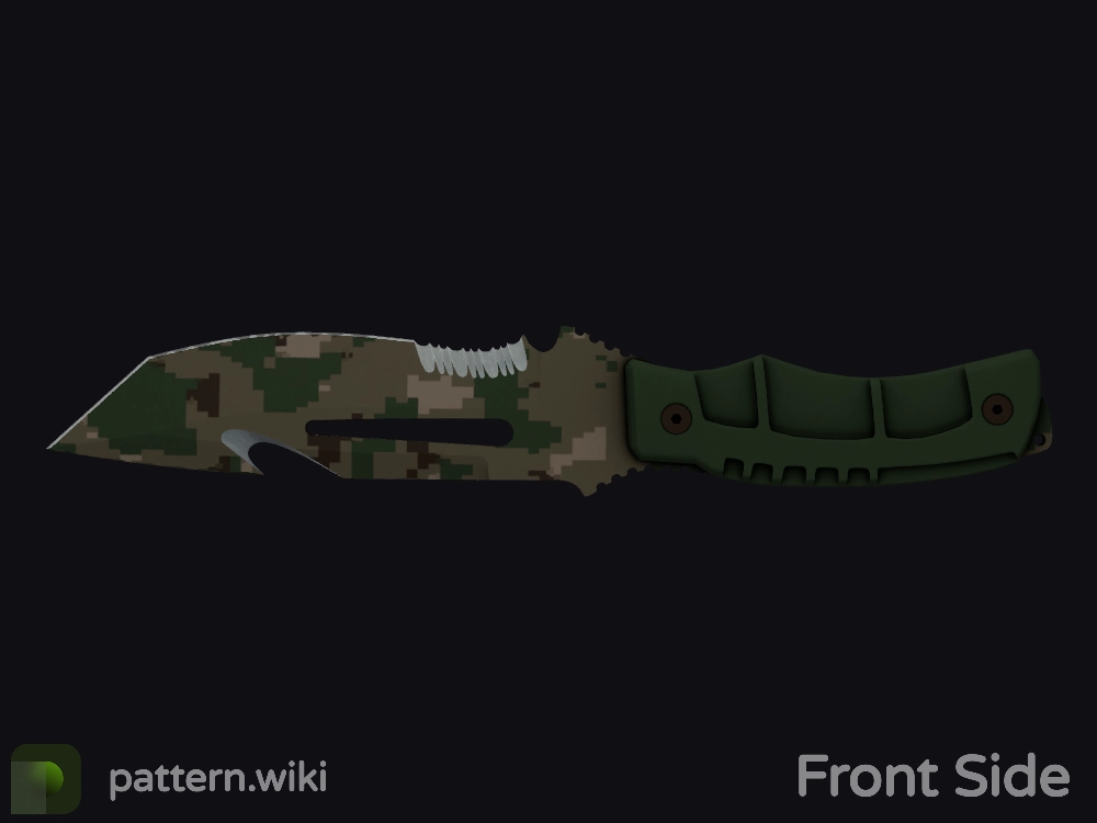 Survival Knife Forest DDPAT seed 267