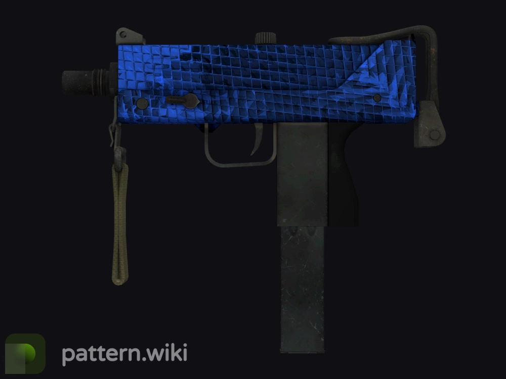 MAC-10 Lapis Gator seed 347