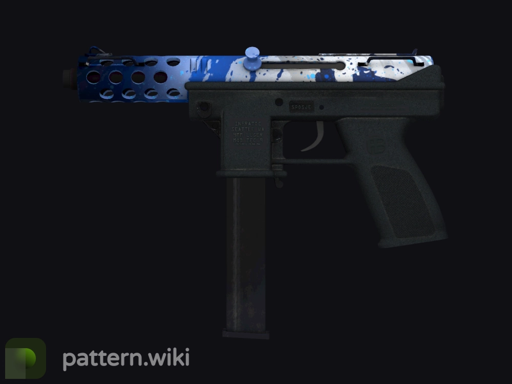 Tec-9 Ice Cap seed 74