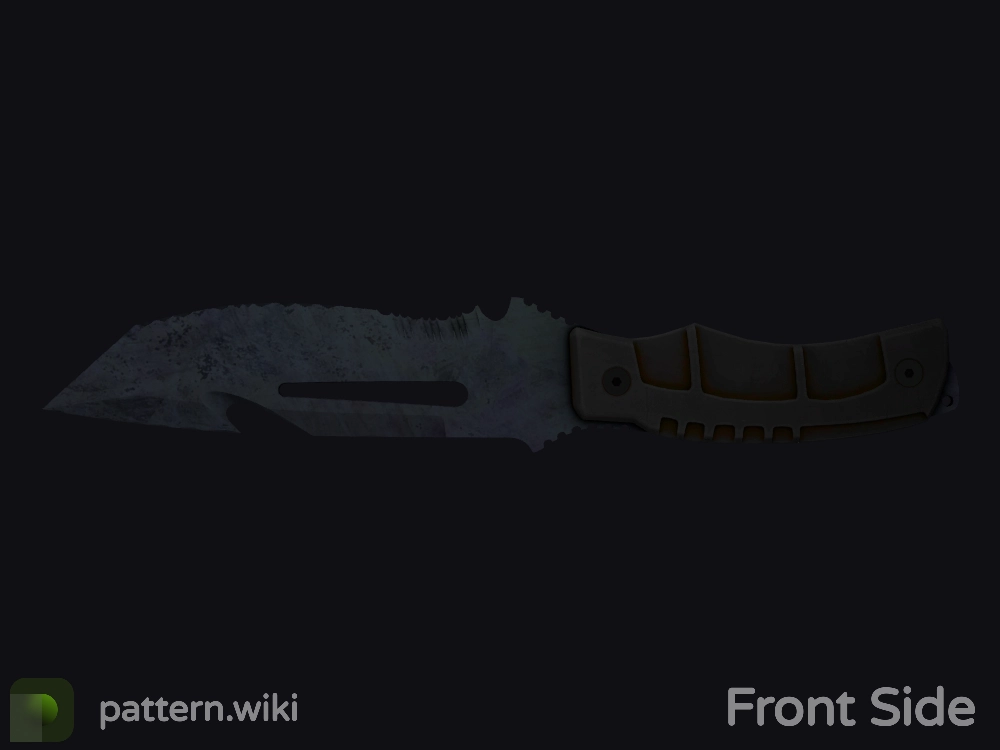 Survival Knife Blue Steel seed 750