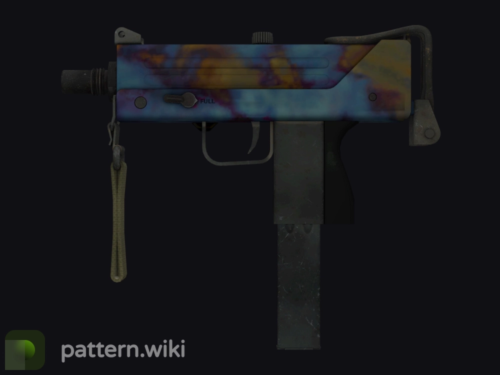 MAC-10 Case Hardened seed 399