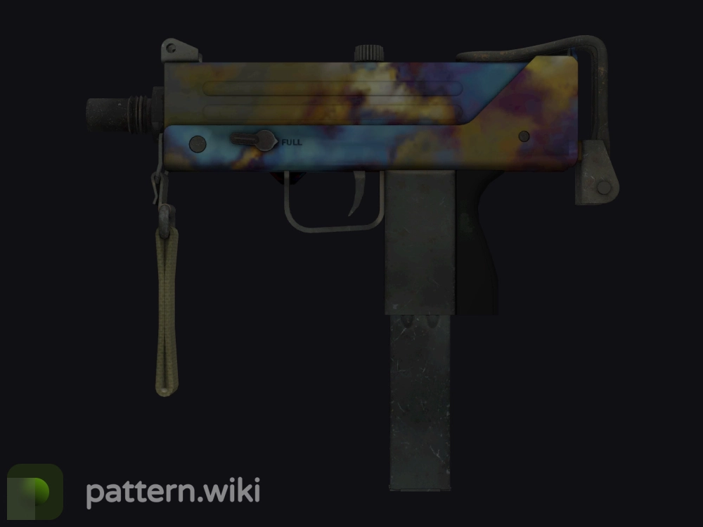 MAC-10 Case Hardened seed 411