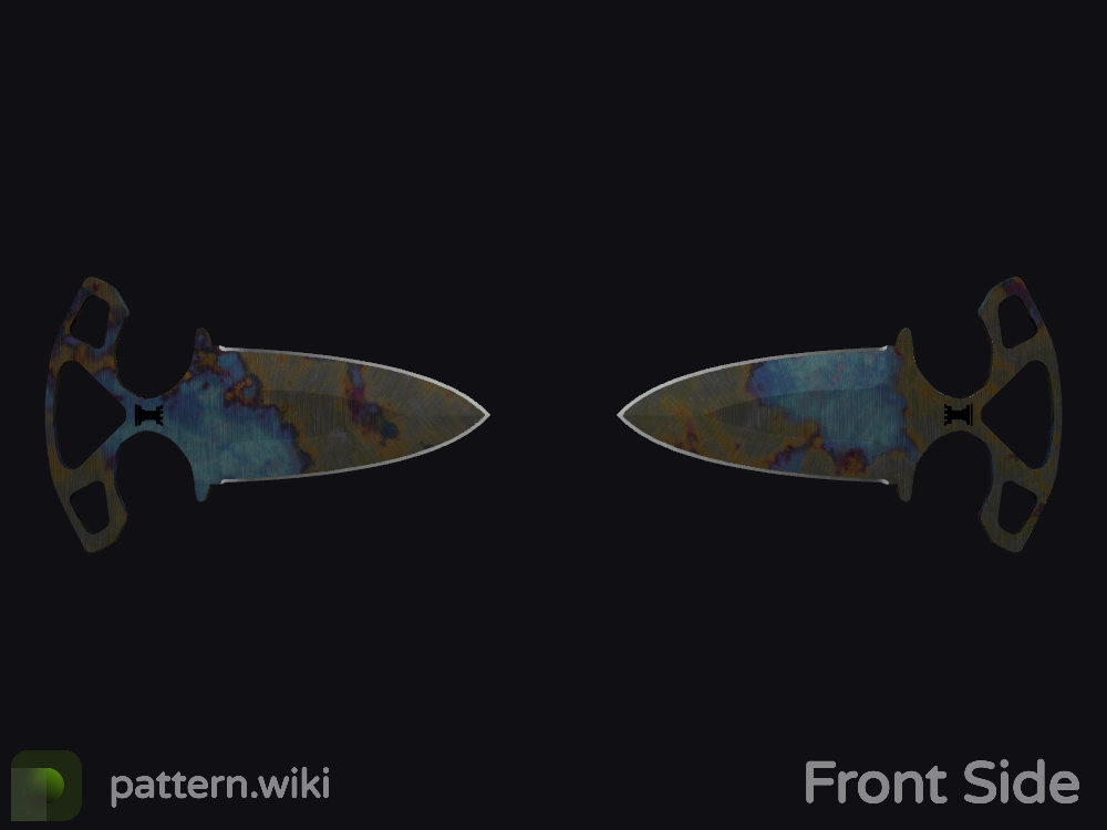 Shadow Daggers Case Hardened seed 837