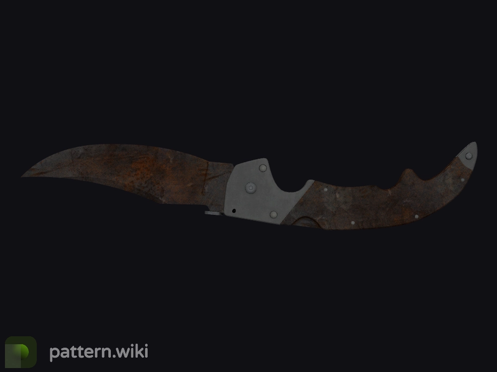 Falchion Knife Rust Coat seed 308