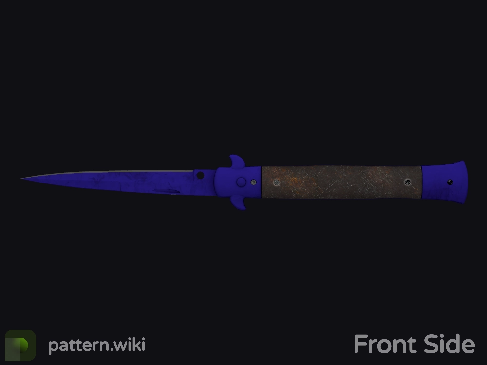 Stiletto Knife Doppler seed 622