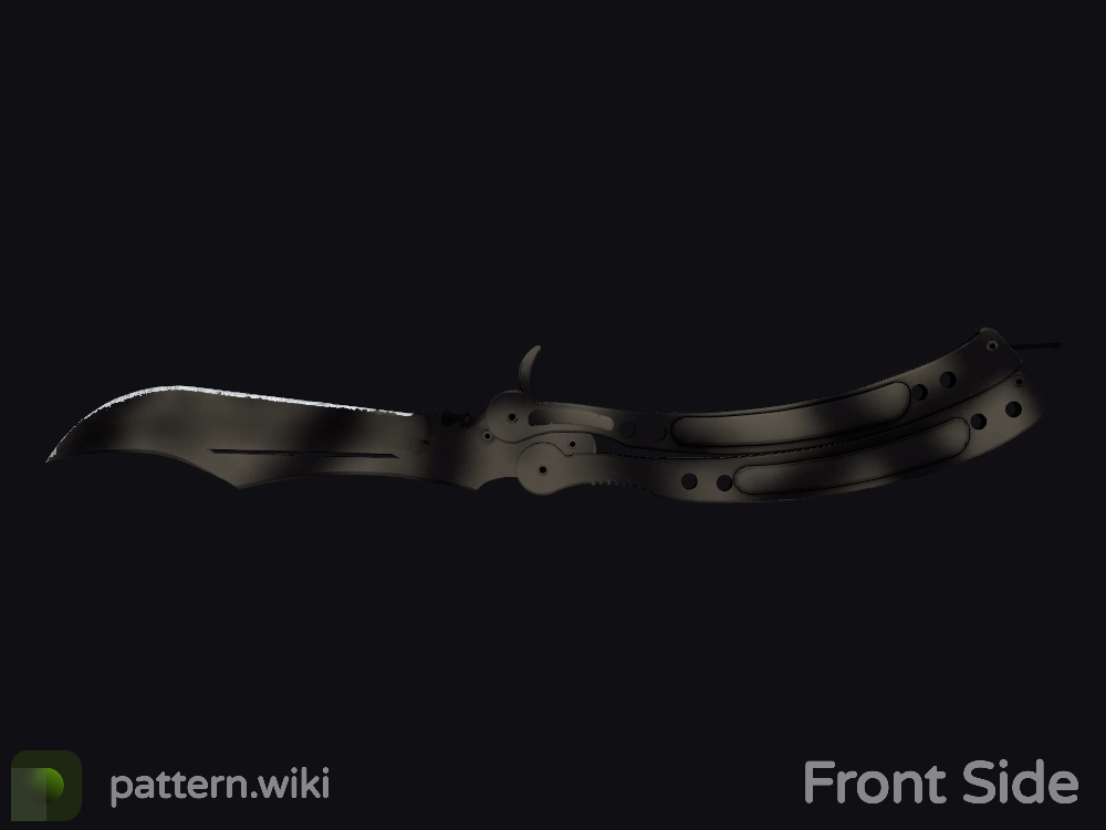 Butterfly Knife Scorched seed 446