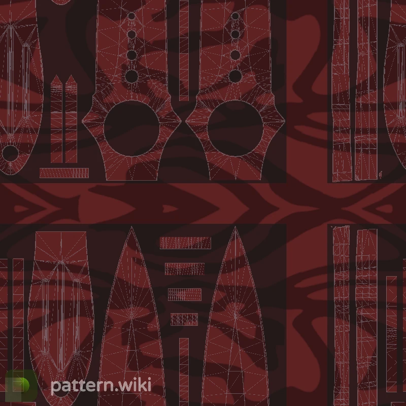 Skeleton Knife Slaughter seed 347 pattern template