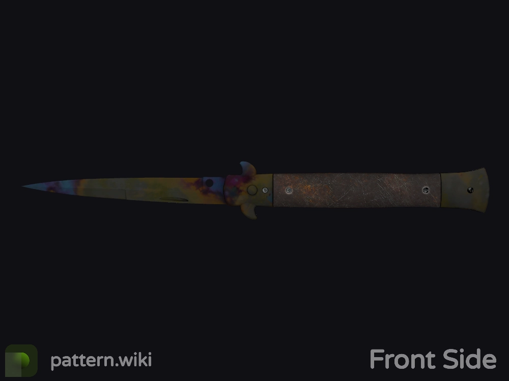 Stiletto Knife Case Hardened seed 726