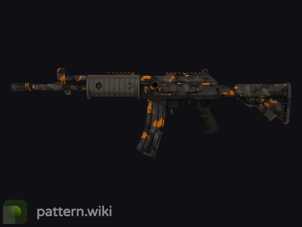 Galil AR Orange DDPAT seed 152