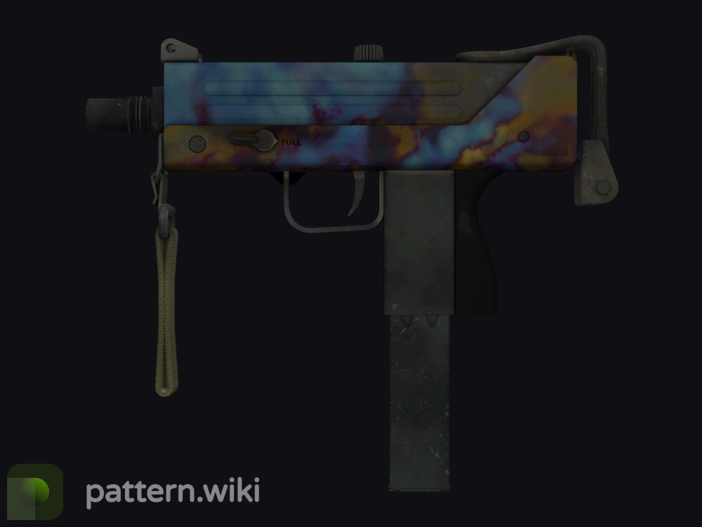 MAC-10 Case Hardened seed 434