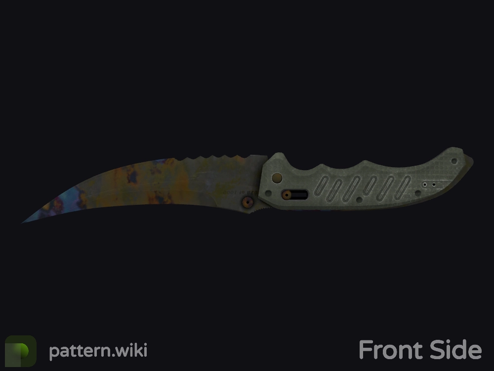 Flip Knife Case Hardened seed 302