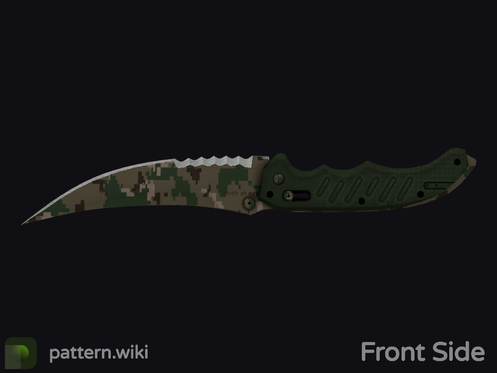 Flip Knife Forest DDPAT seed 678