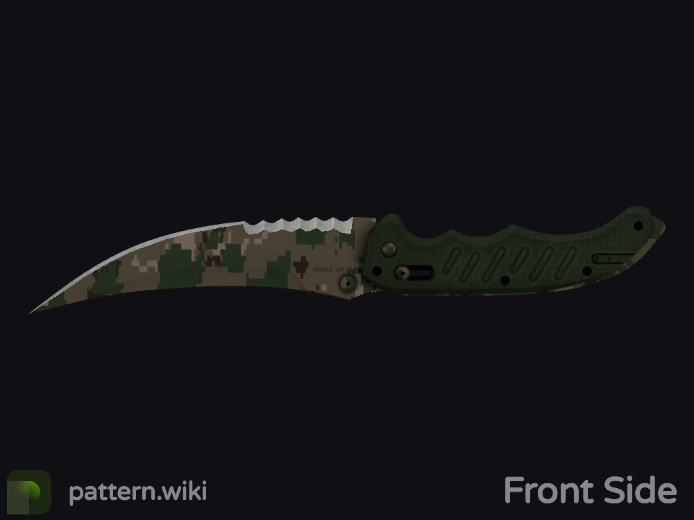 Flip Knife Forest DDPAT seed 517