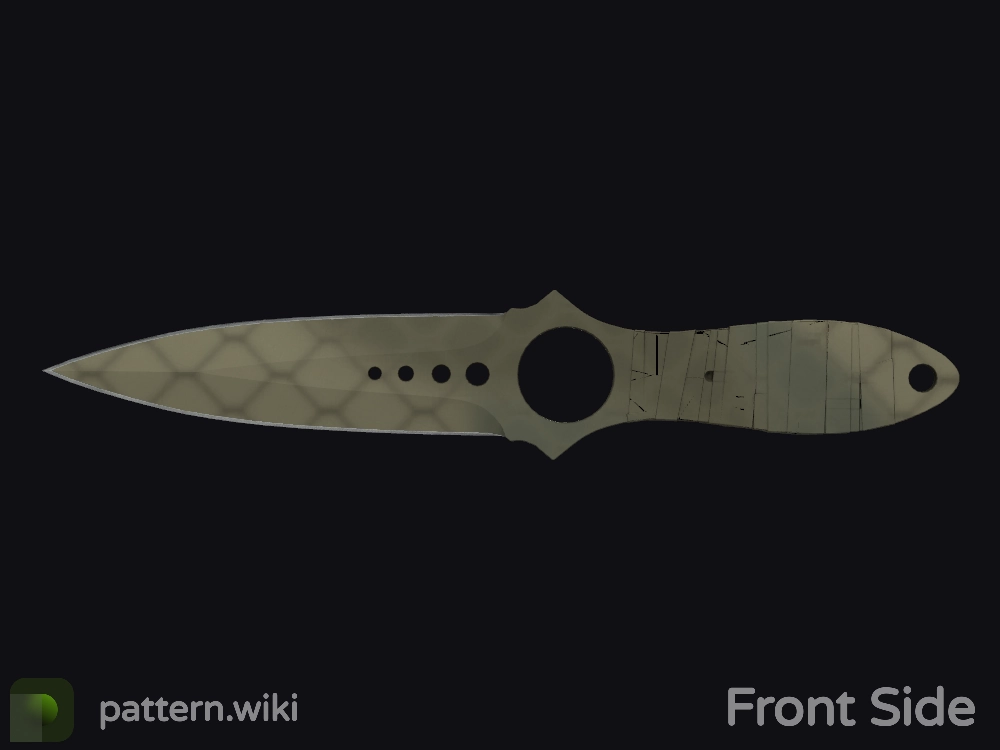 Skeleton Knife Safari Mesh seed 380