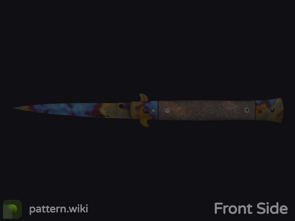 Stiletto Knife Case Hardened seed 743