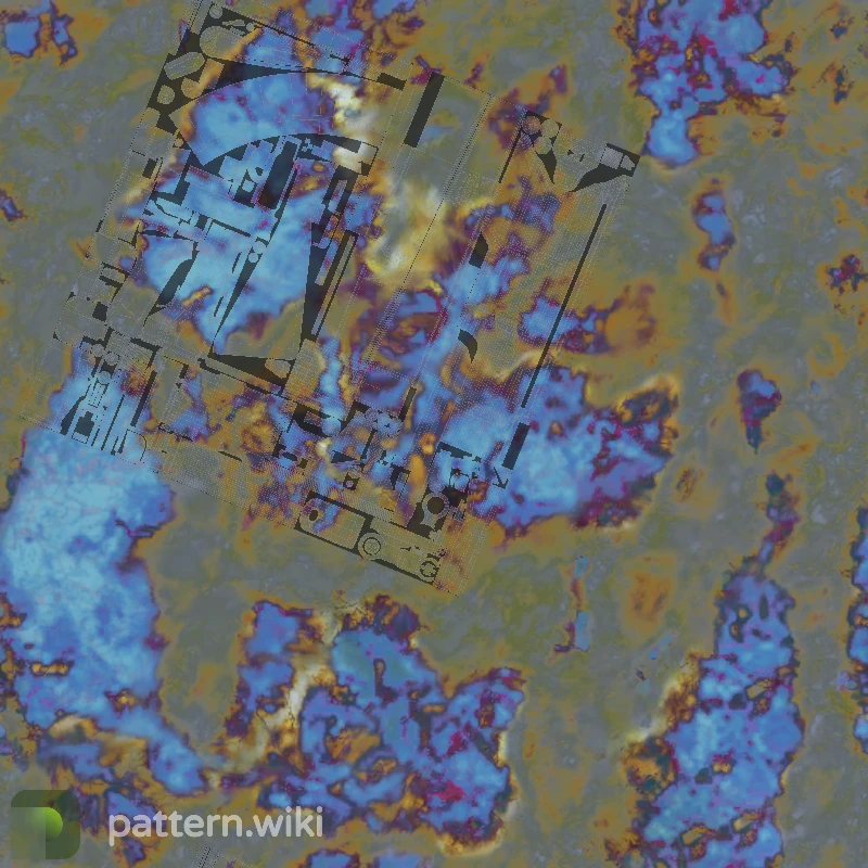 AK-47 Case Hardened seed 251 pattern template