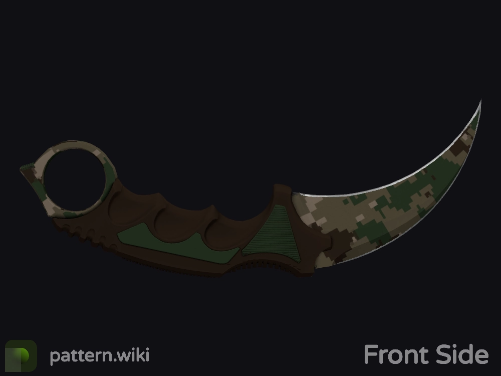 Karambit Forest DDPAT seed 207