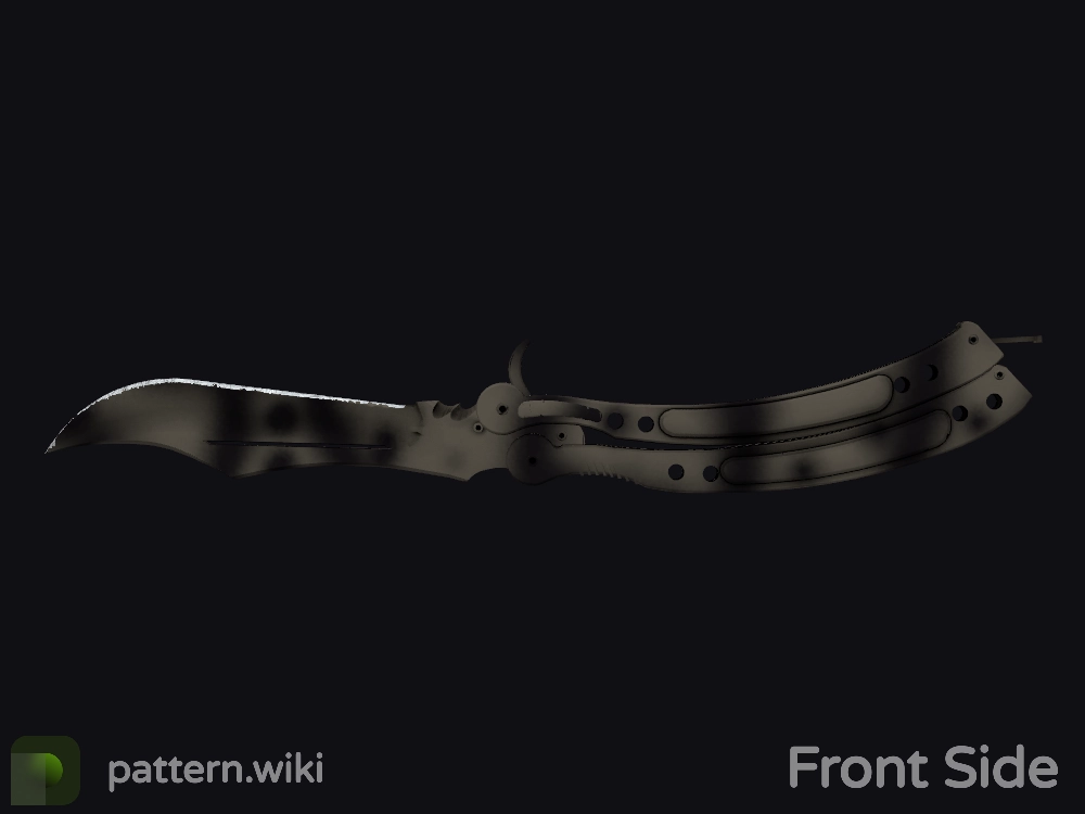 Butterfly Knife Scorched seed 435