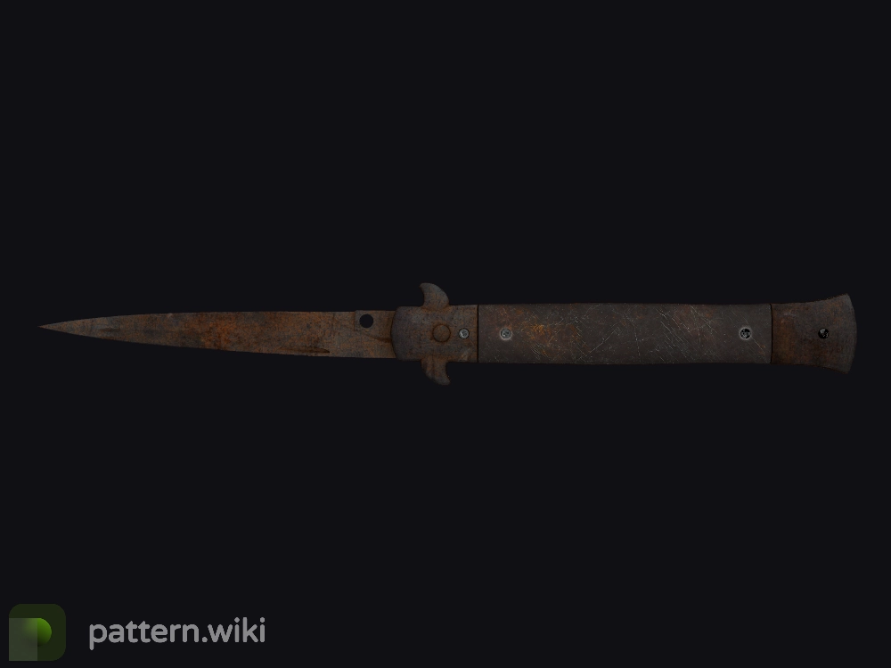 Stiletto Knife Rust Coat seed 699