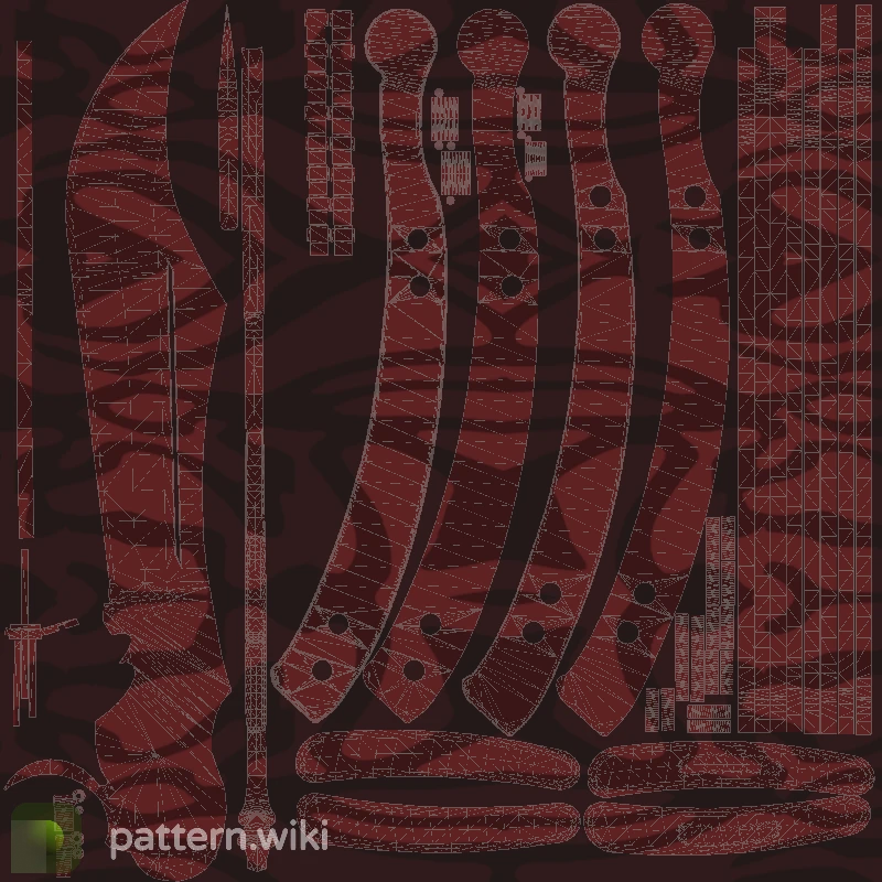 Butterfly Knife Slaughter seed 975 pattern template