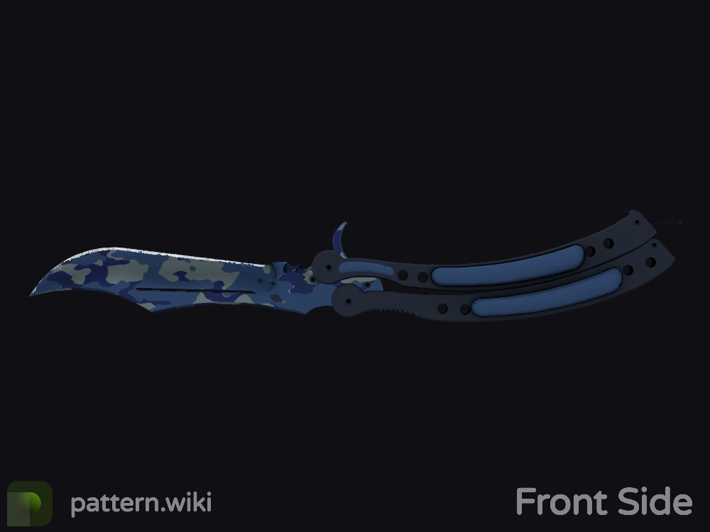 Butterfly Knife Bright Water seed 459