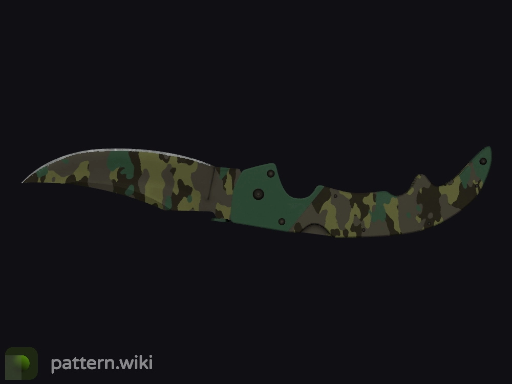 Falchion Knife Boreal Forest seed 783