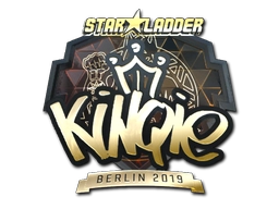 Sticker kinqie (Gold) | Berlin 2019 preview