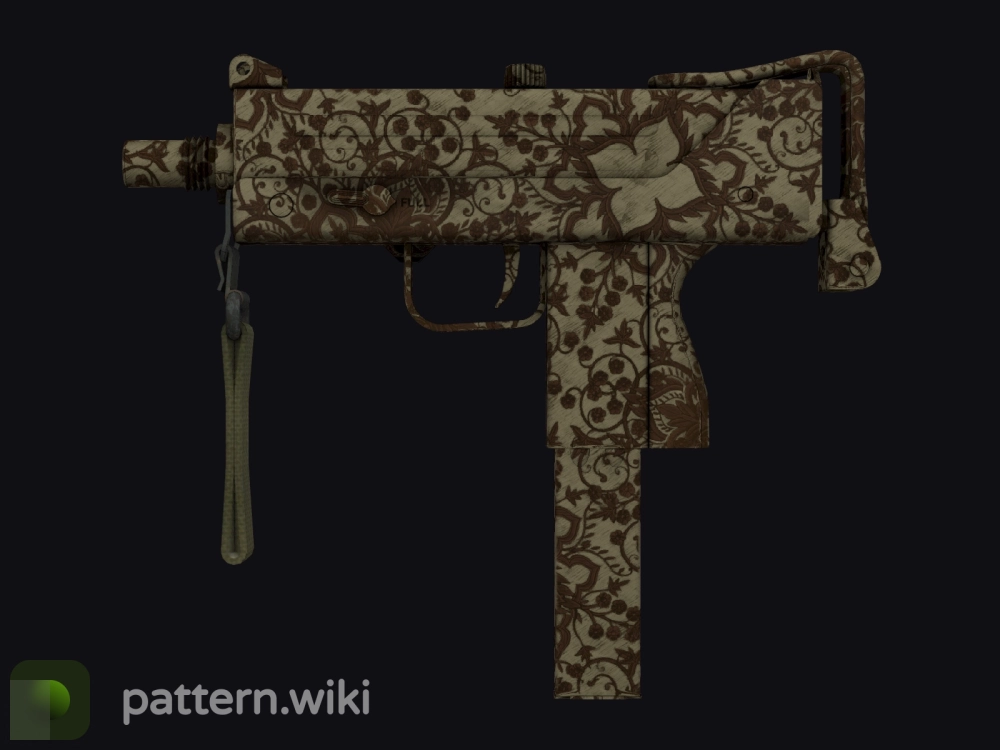 MAC-10 Sienna Damask seed 754