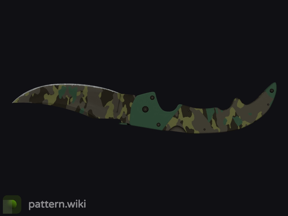 Falchion Knife Boreal Forest seed 504