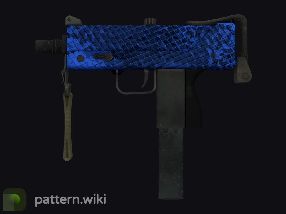 MAC-10 Lapis Gator seed 607