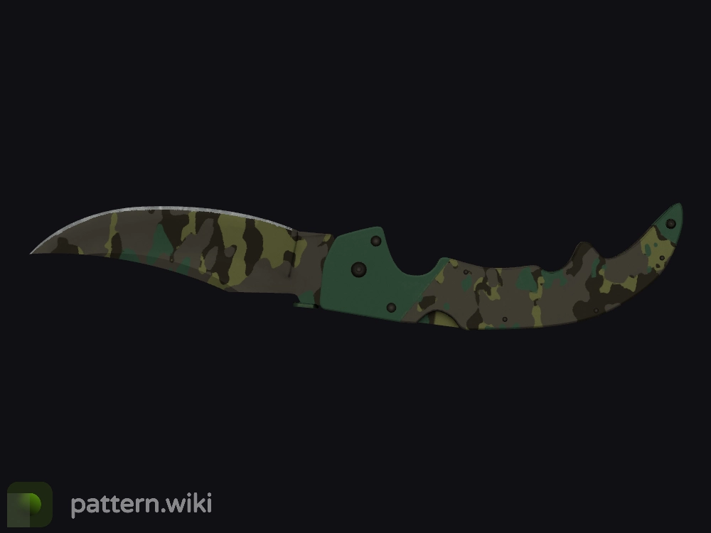 Falchion Knife Boreal Forest seed 841