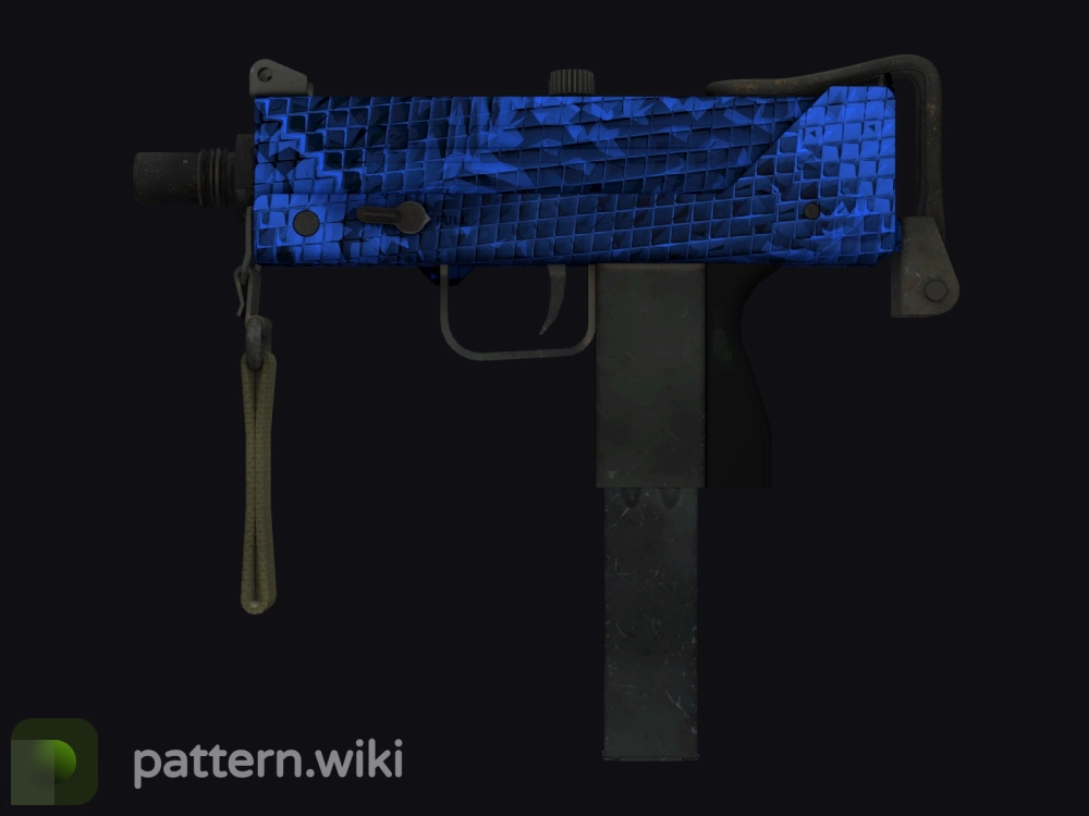 MAC-10 Lapis Gator seed 423