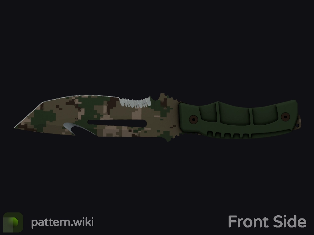 Survival Knife Forest DDPAT seed 534