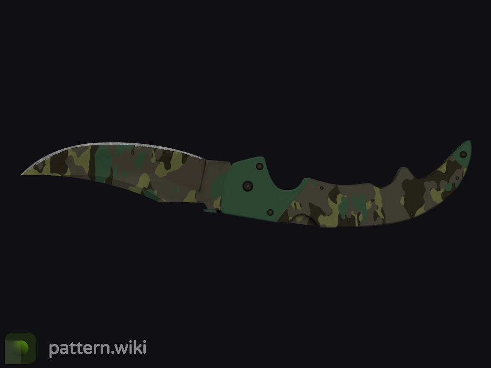 Falchion Knife Boreal Forest seed 116