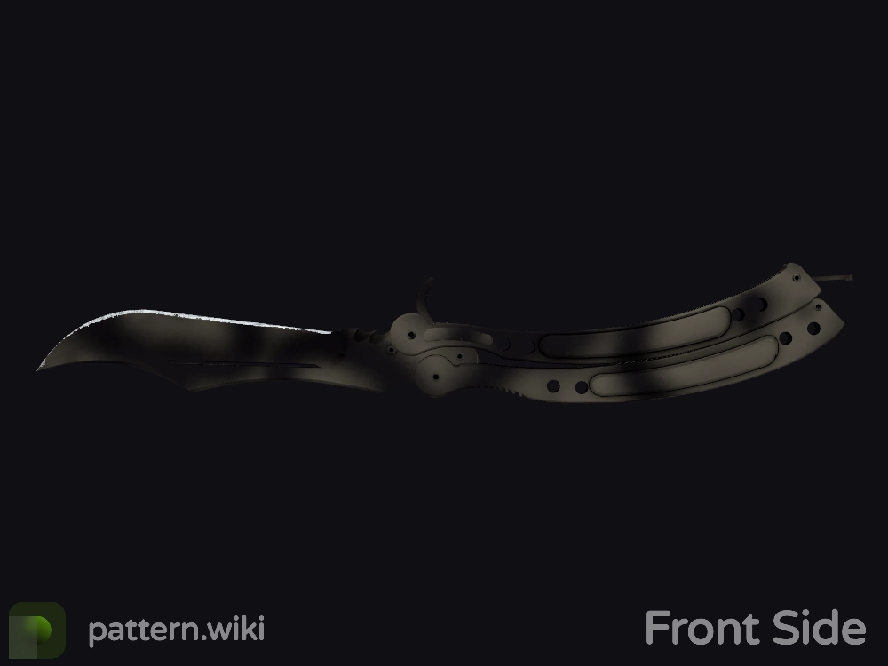 Butterfly Knife Scorched seed 634